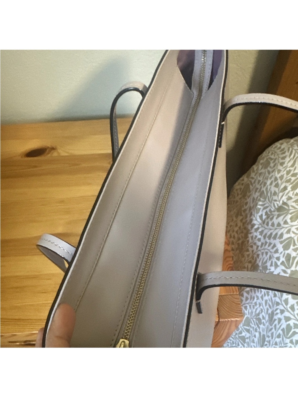 kate spade Light Lavender Tote with Matching Wristlet - Picture 13 of 16